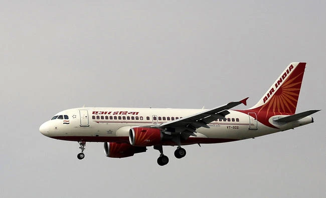 An Air India aircraft prepares to land at the Indira Gandhi International airport in New Delhi in this file photo. (AP Photo/Altaf Qadri, File)