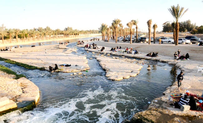 Wadi Hanifa: An oasis of relaxation and time out in Riyadh.