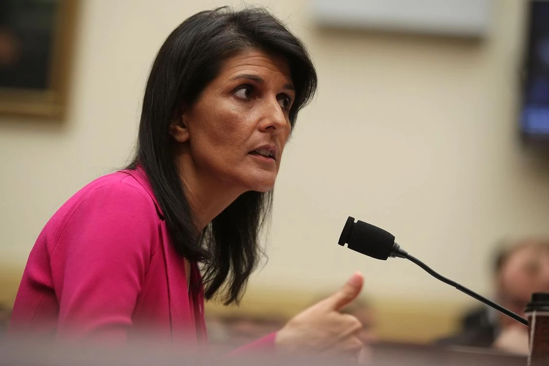 US Ambassador to the United Nations Nikki Haley. (Getty Images/AFP)