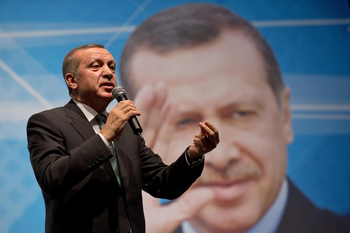 Turkey's Prime Minister Recep Tayyip Erdogan spoke with US President Trump and Russian President Putin. (AP)