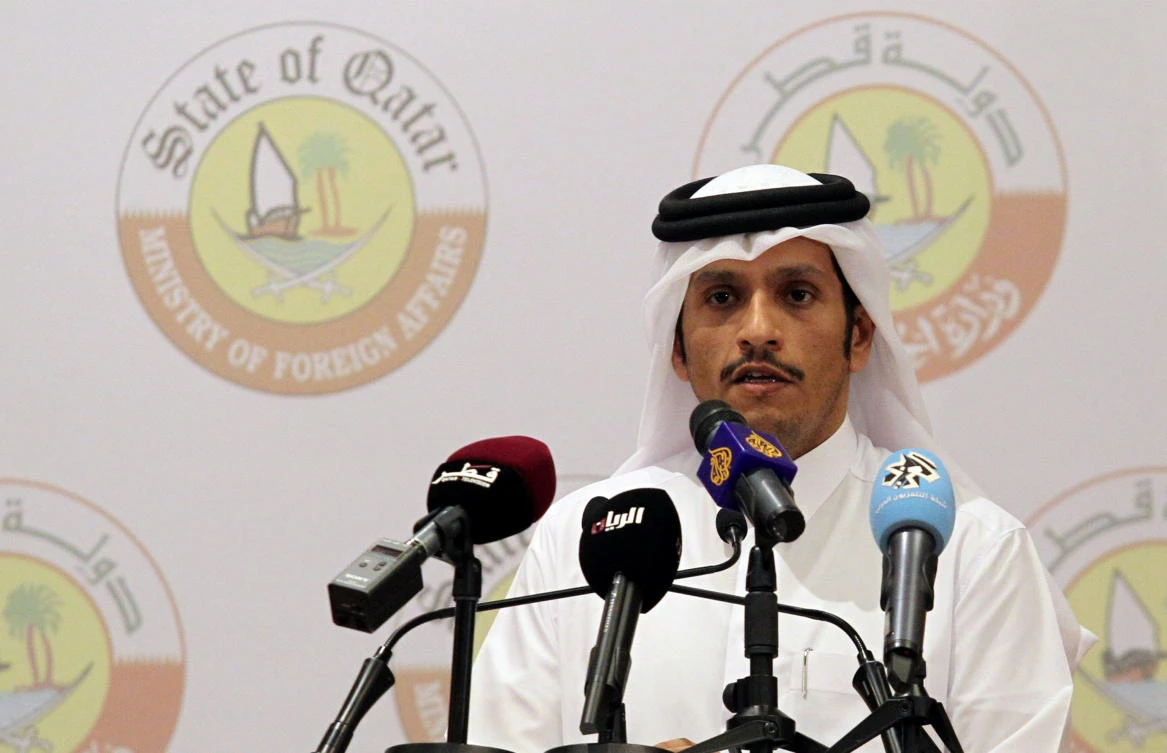 Qatar’s Foreign Minister Sheikh Mohammed bin Abdulrahman Al-Thani. (REUTERS)