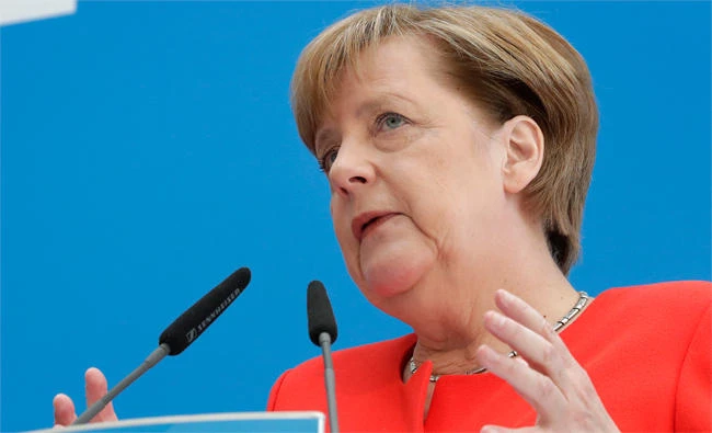 German Chancellor Angela Merkel