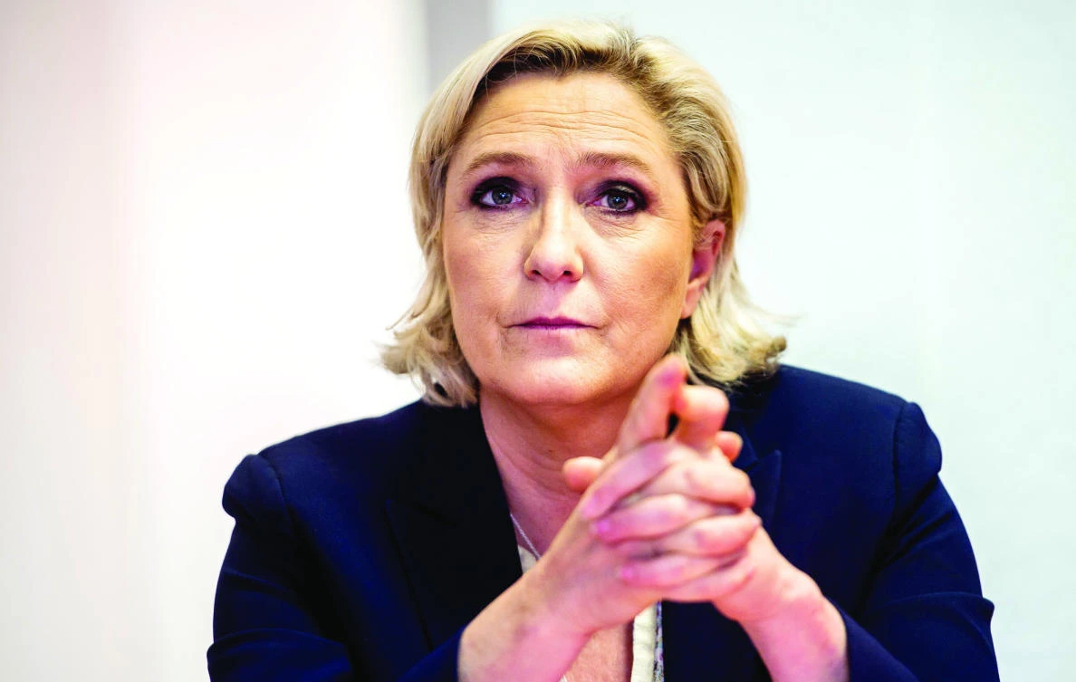 Marine Le Pen, French far-right Front National president.