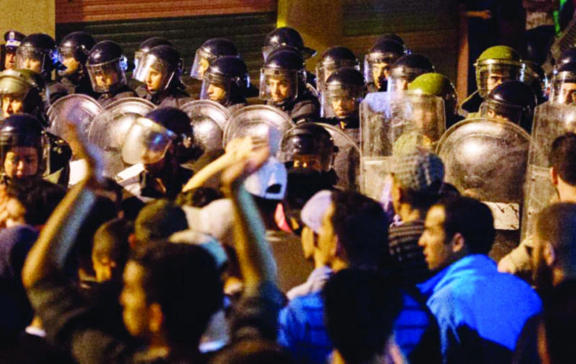 Police that faced heavy protests in Morocco's Al-Hoceima recently have begun pulling back. (AFP)