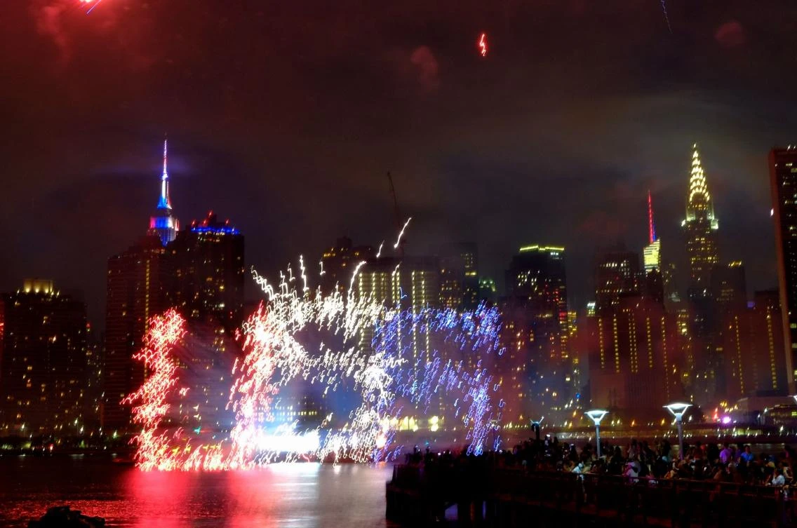 US Independence Day Fireworks