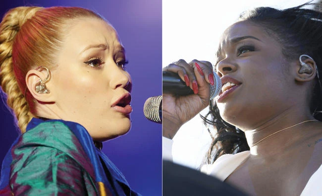 Iggy Azalea and Azealia Banks