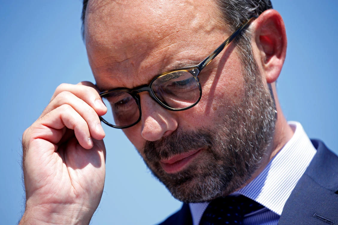 French Prime Minister Edouard Philippe. (Reuters)