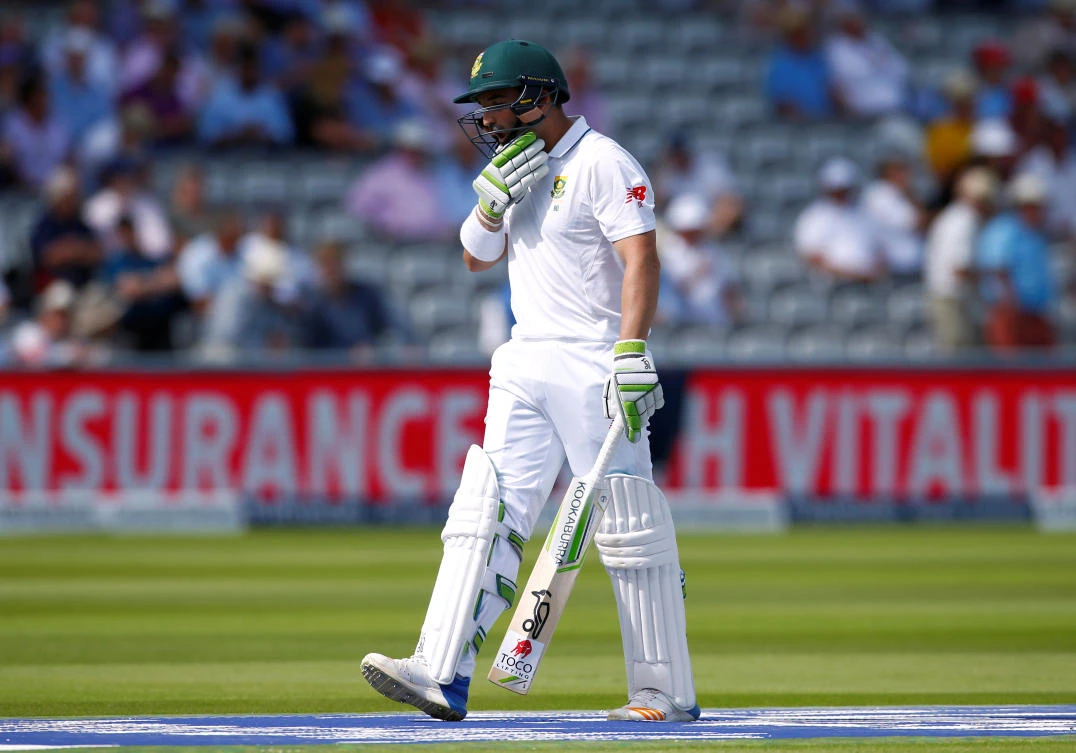 South Africa's Dean Elgar. (Action Images via Reuters)