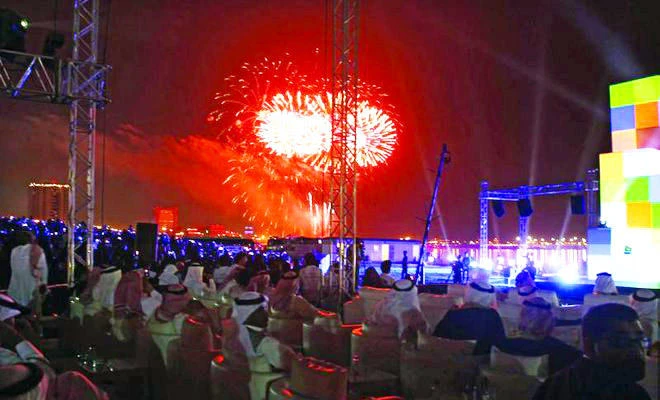A file photo of last year’s Jeddah Summer Festival.
