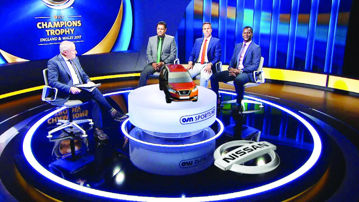 Nissan was also part of OSN’s live studio shows.