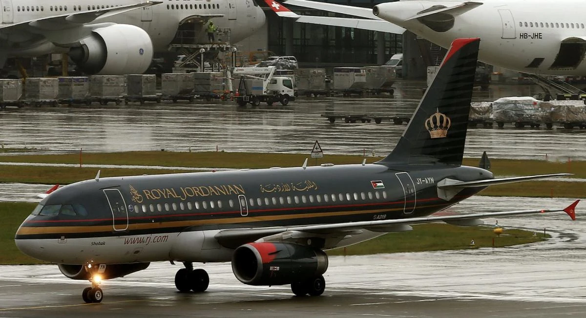 File photo of a Royal Jordanian jet airliner. (REUTERS)