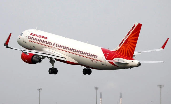 An Air India aircraft takes off from the Sardar Vallabhbhai Patel International Airport in Ahmedabad, India on July 7, 2017. (REUTERS)