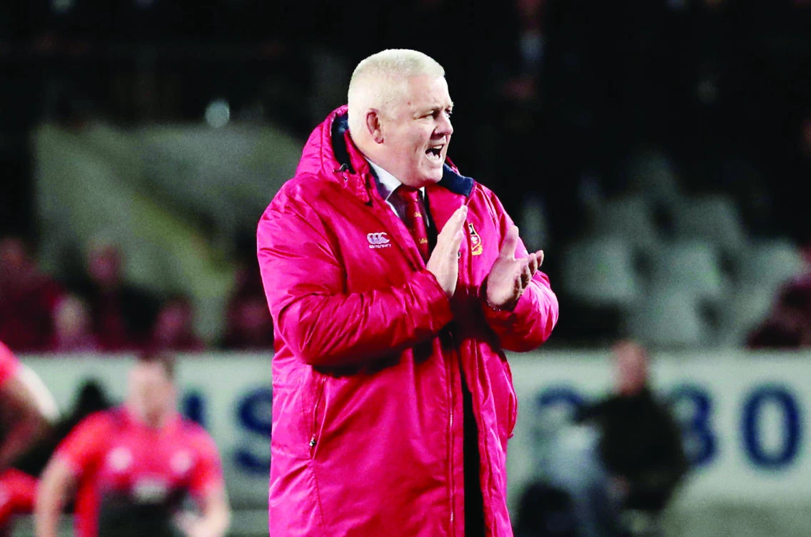 British and Irish Lions coach Warren Gatland before the match against New Zealand All Blacks on Saturday. (Reuters)