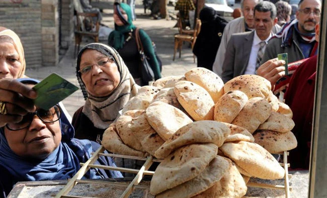 Import-dependent Egypt has been hit by soaring inflation since it floated its currency in November, allowing the pound to roughly halve in value. (Reuters)