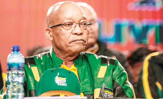 South African President Jacob Zuma sits during a closing session of the ruling African National Congress policy conference in Johannesburg in this July 5 photo. (AFP)