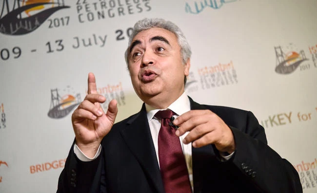Fatih Birol, head of the International Energy Agency (IEA). (AFP)