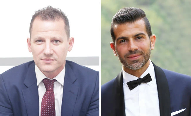 Nathan Clements, managing director at Exclusive Networks and Alexander Foroozandé, MEA channel director at Infoblox.