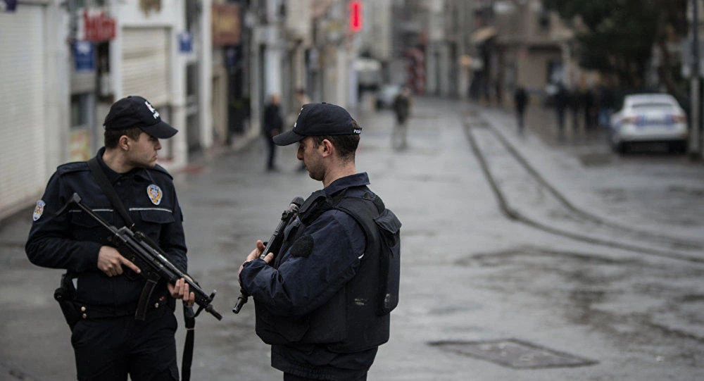 Turkish police. (AP)