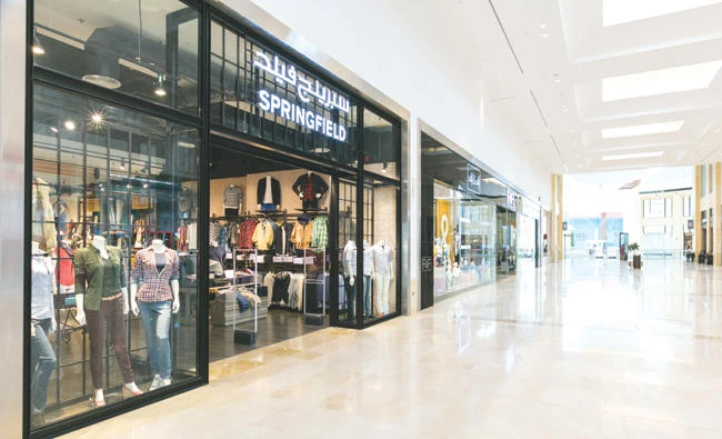 Springfield store is part of Al-Ghurair Retail.