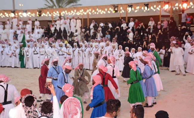 The 11th year of Souq Okaz gets under way. (AN photo)