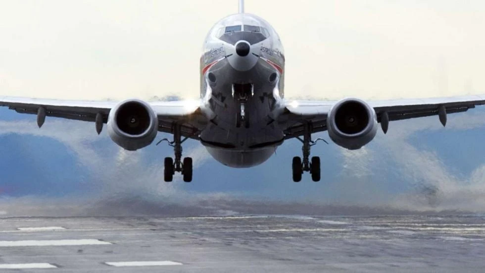 Severe air turbulence will increase by about 85 percent by the middle of the century, a study predicts. (AFP)