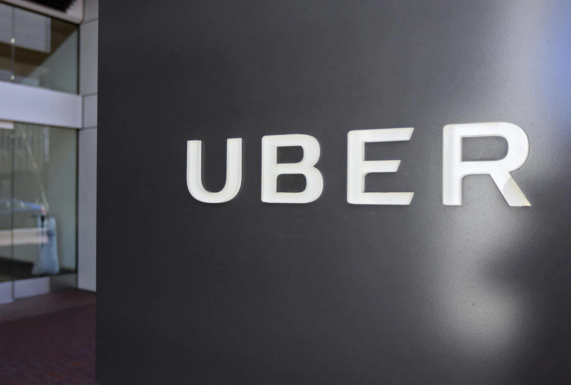 Te exterior of the headquarters of Uber in San Francisco. (AP)