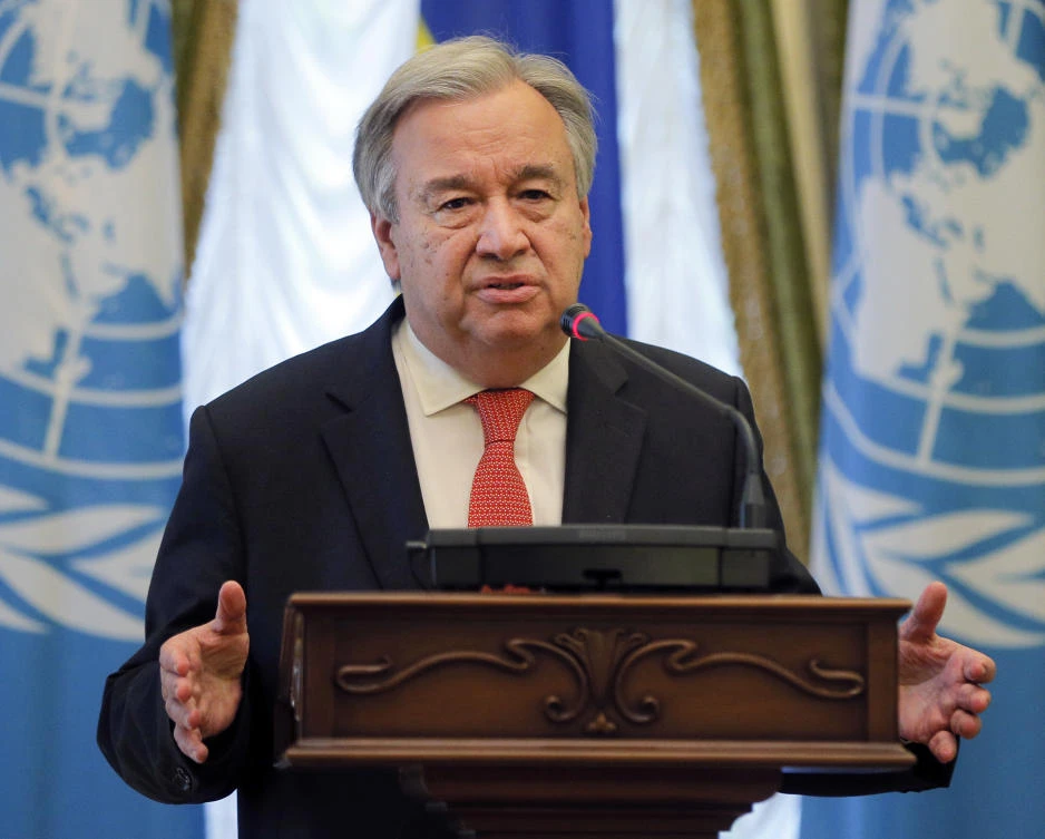 United Nation Secretary-General Antonio Guterres. (AP)