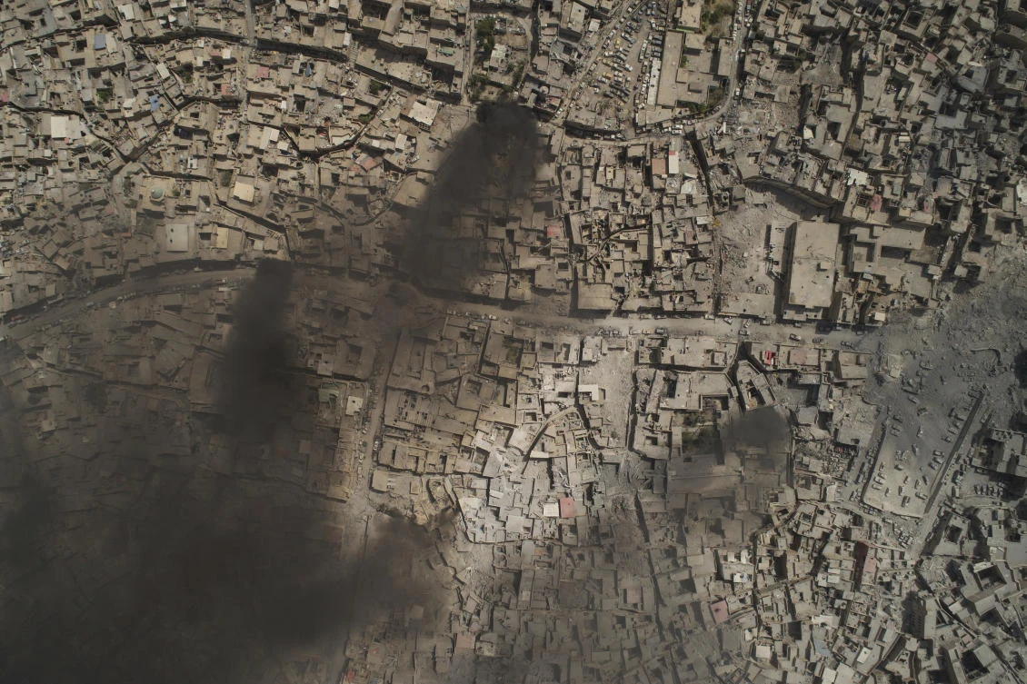 Drone captures Mosul’s destruction from above