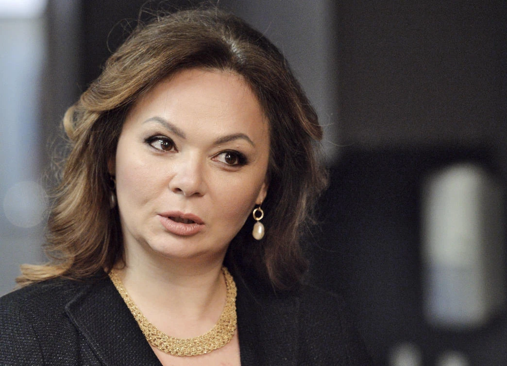 Kremlin-linked lawyer Natalia Veselnitskaya speaks to a journalist in Moscow, Russia, in this Nov. 8, 2016, file photo. (Yury Martyanov /Kommersant Photo via AP)