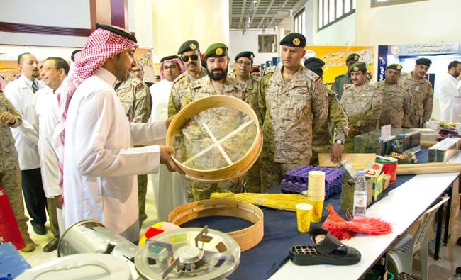 The exhibition includes an introduction on narcotics and drugs, reasons for falling victim to them and ways to recover from addiction. (SPA)