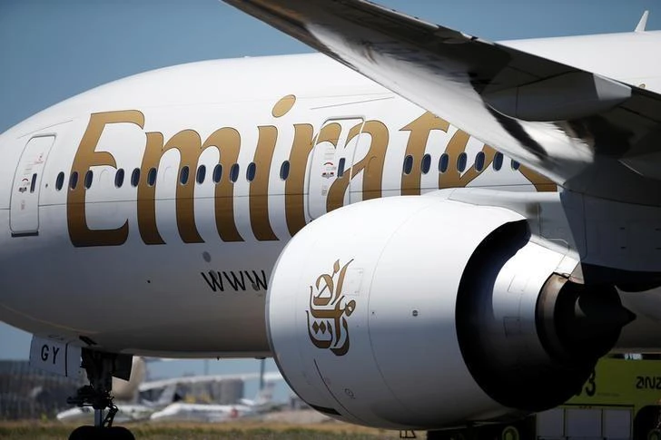 Emirates operates a wide-body fleet of 259 aircraft, flying to 157 destinations including 16 cargo-only points. (Reuters)