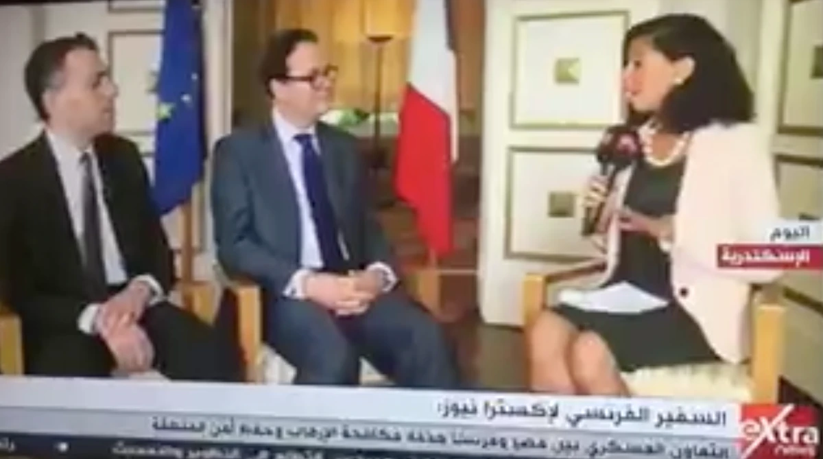 Faux pa!: Egyptian host interview with French ambassador sparks online gaffe
