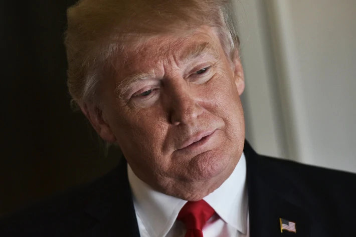 US President Donald Trump. (AP)