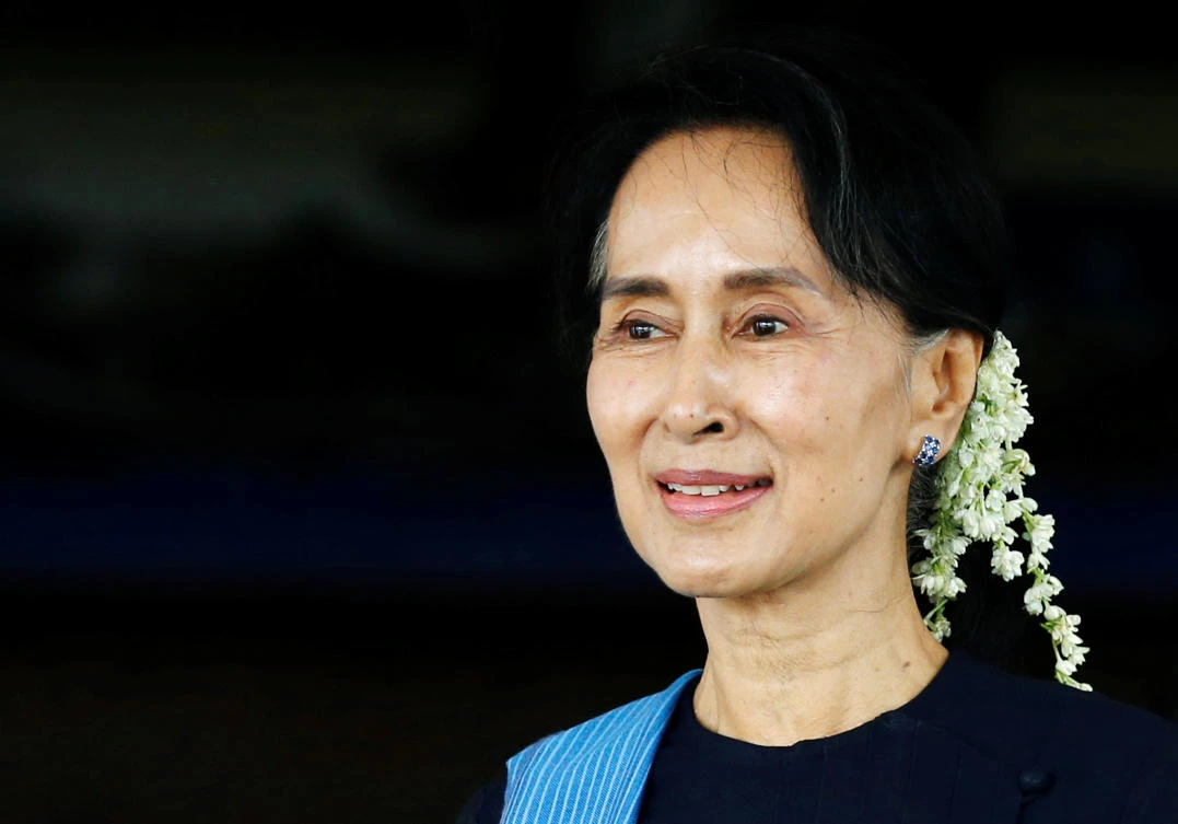 Myanmar's Foreign Minister Aung San Suu Kyi. (Reuters)