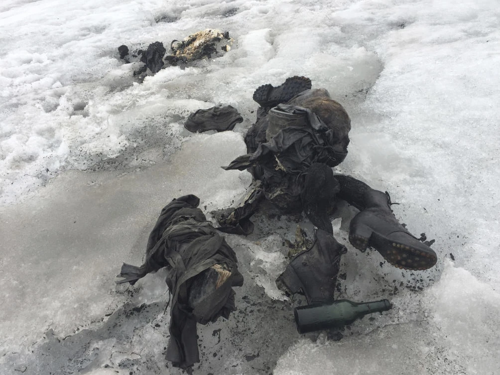 Swiss identify glacier bodies as couple missing since 1942