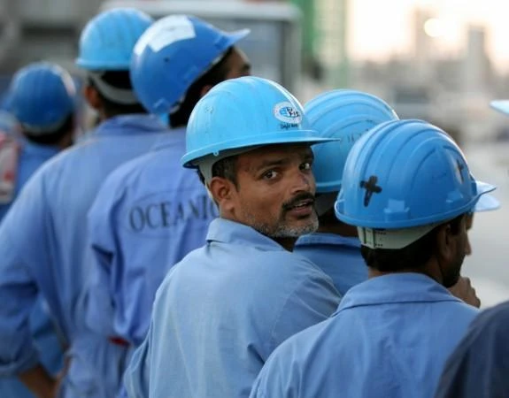 The majority of expat workers in Bahrain are low and unskilled workers in construction and service industry businesses (Reuters)