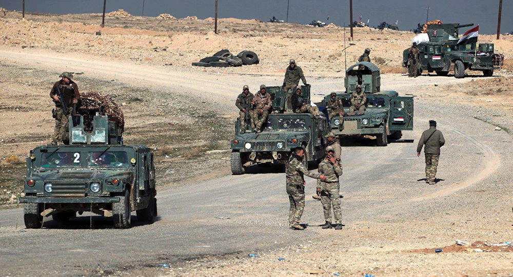 Iraqi forces. (AFP)