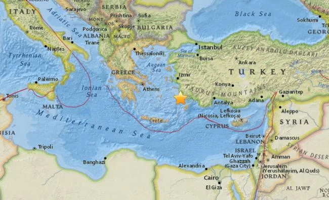 Quake damages buildings on Greek island; 2 killed, 120 hurt