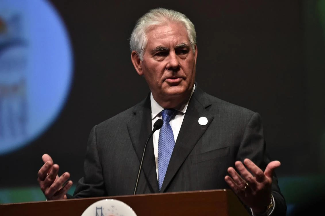 US Secretary of State Rex Tillerson