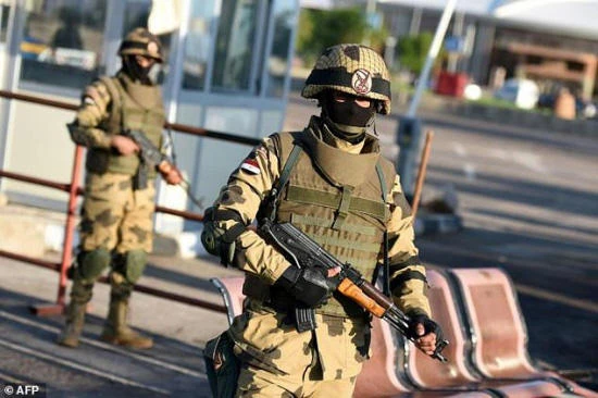Egypt is battling an insurgency by the Daesh group in the Sinai that has killed hundreds of members of the security forces. (AFP)