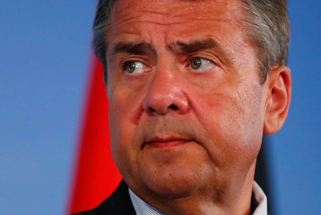 German Foreign Minister Sigmar Gabriel. (Reuters)