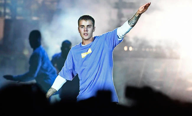 Canadian singer Justin Bieber
