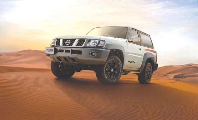 The 3-door Patrol Super Safari is packed with features designed with comfort, practicality, style and desert performance in mind.