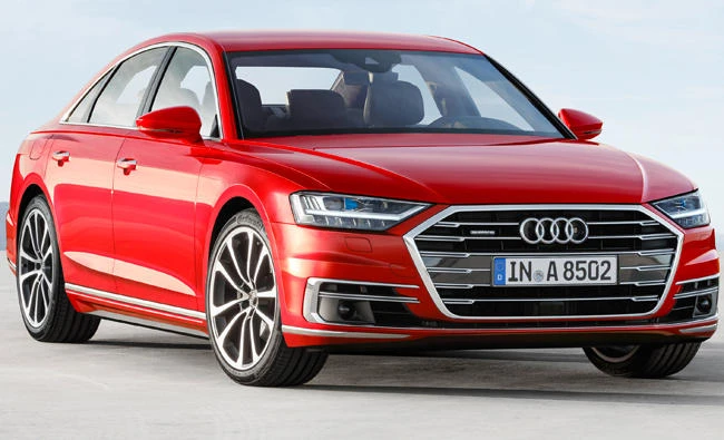 The new Audi A8.
