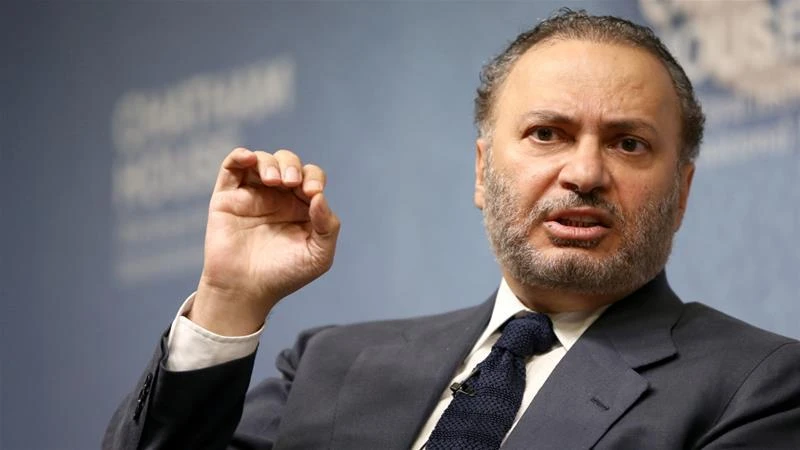 UAE Minister of State for Foreign Relations Anwar Al-Gargash. (Reuters)