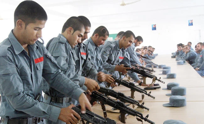 Afghan police launched a search for 30 villages. (AP)