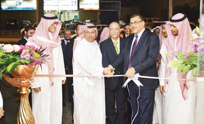 The opening ceremony was attended by officials from Egypt Air and Riyadh Travel and Tourism Company.