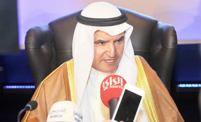 Kuwait’s Oil Minister Essam Al-Marzouq, pictured in this file photo, said earlier that deeper oil-production cuts were possible. (KUNA)
