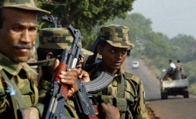 Former Sri Lankan separatist rebels are seen in this file photo. (AP)
