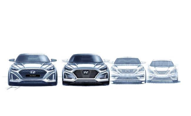 Hyundai will launch its refreshed Sonata mid-sized sedan in Africa and the Middle East next month.